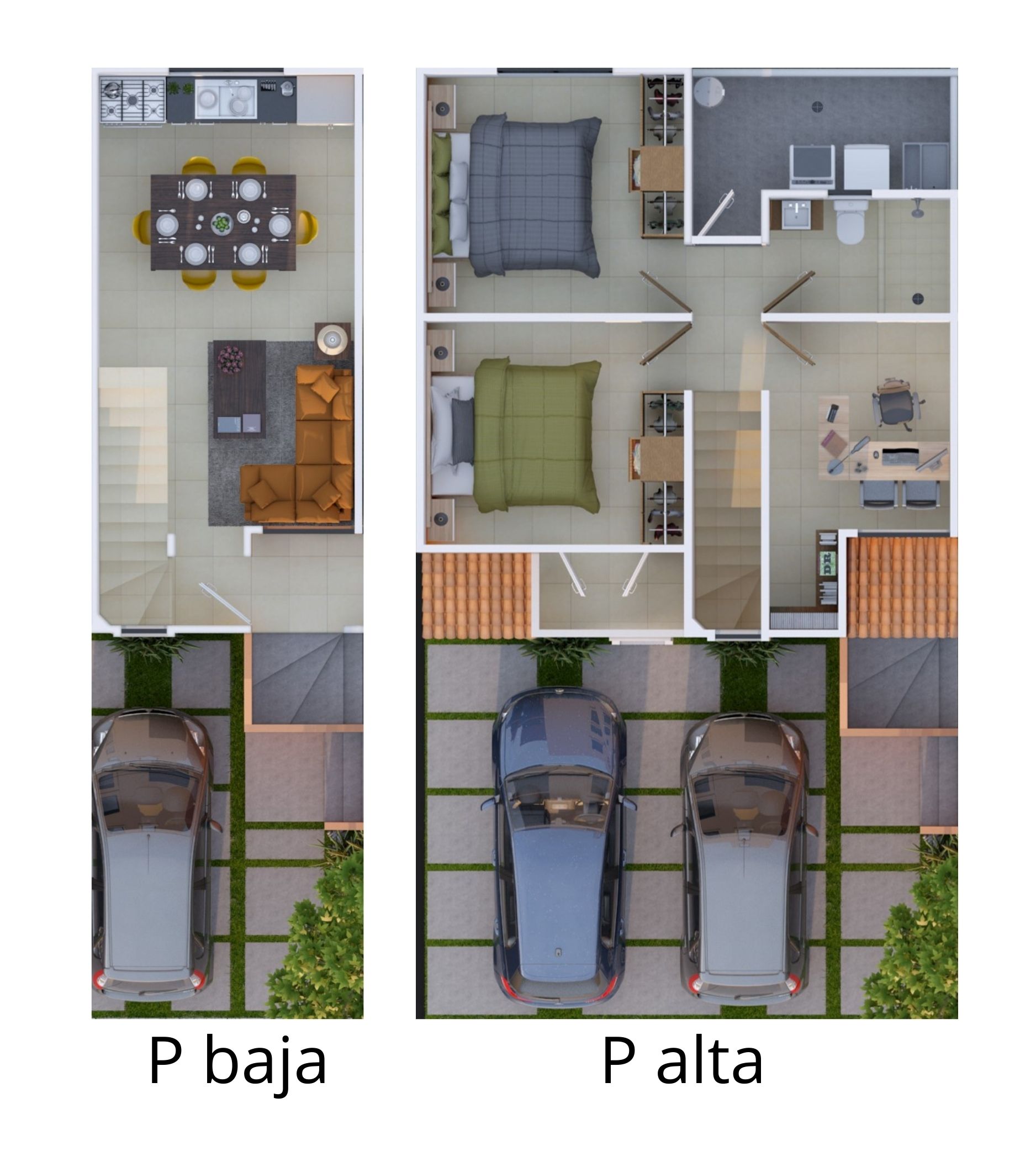 Duplex planta alta villas del pedregal