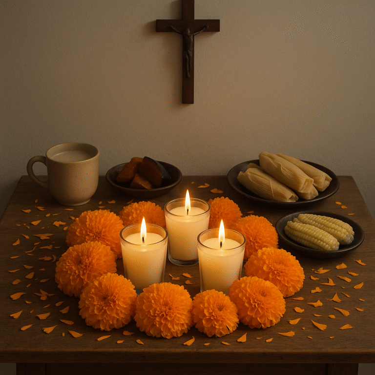 Altares de Día de Muertos