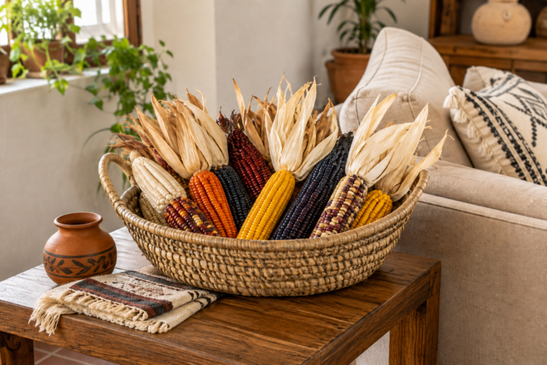 Decora con elementos naturales, aléjate del plástico y productos de fabricación en serie.